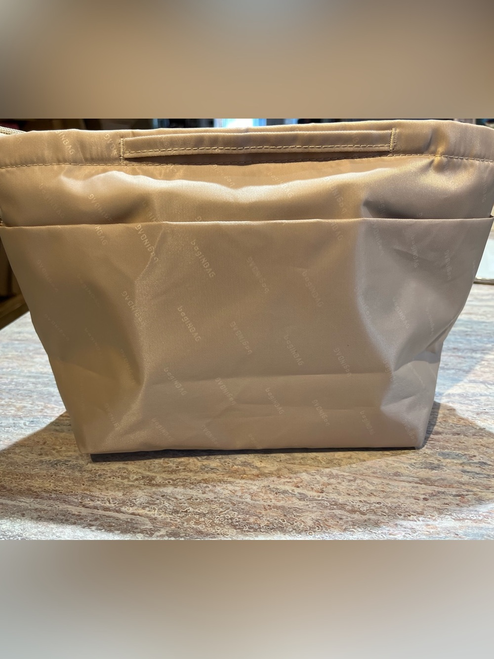BagINBAG Beige Women's Tote Organizer Pouch